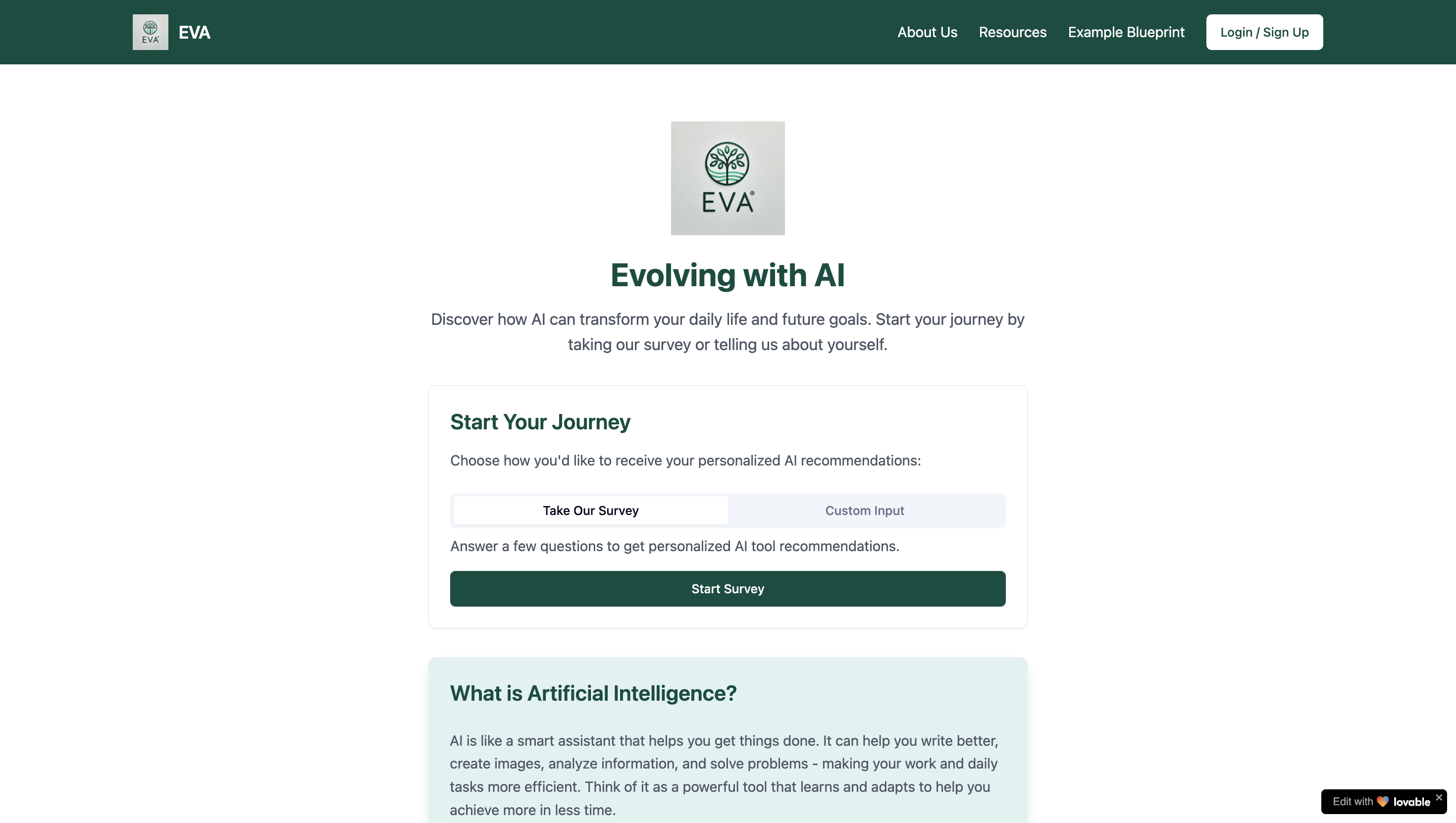 Landing Page generator